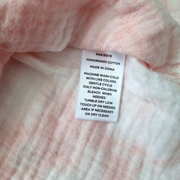Magaschoni Pink and White100% Organic Cotton T-shirt - Picture 5 of 5
